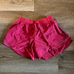 Pink Lululemon shorts